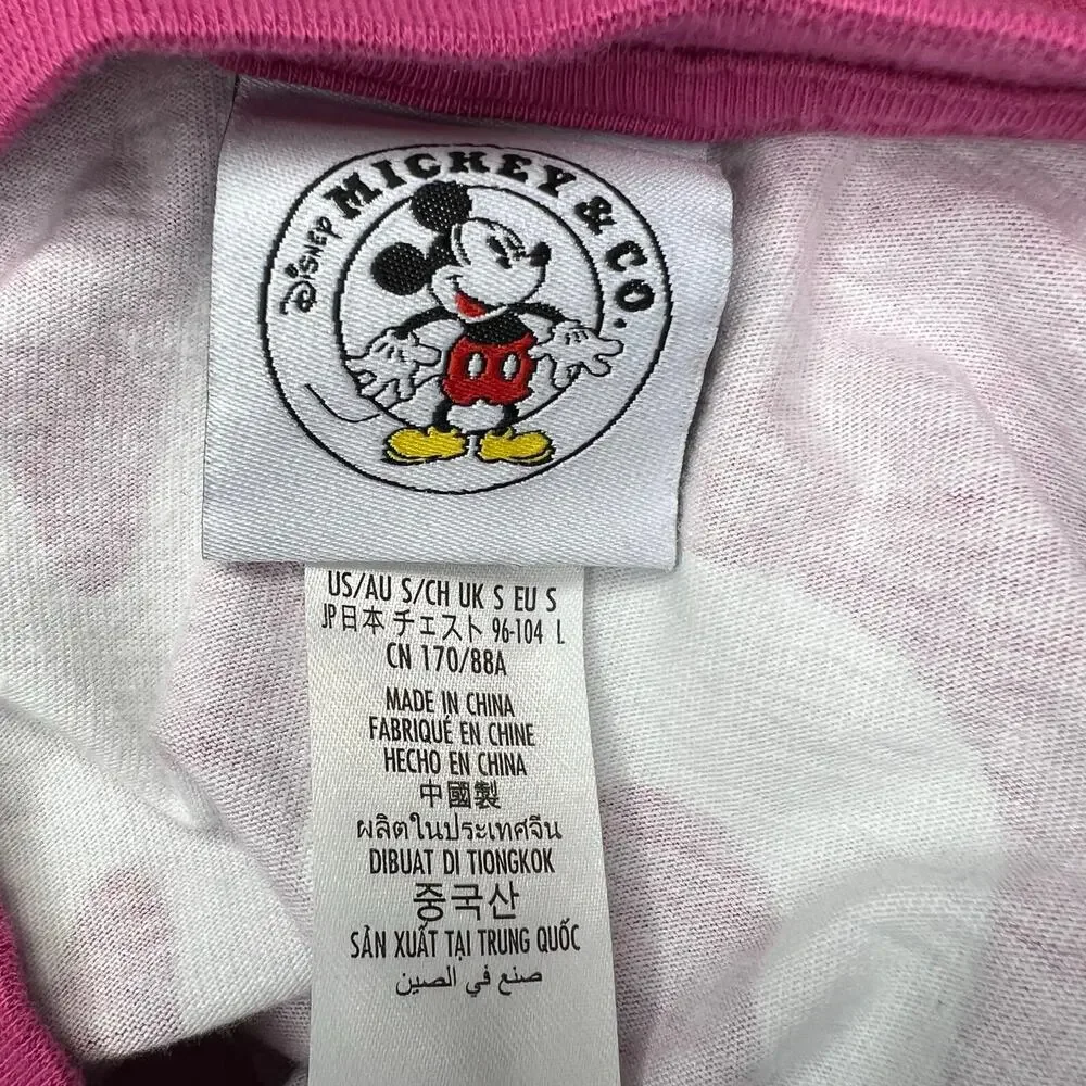 Disney Mickey Mouse Long Sleeve Tee Shirt Size S